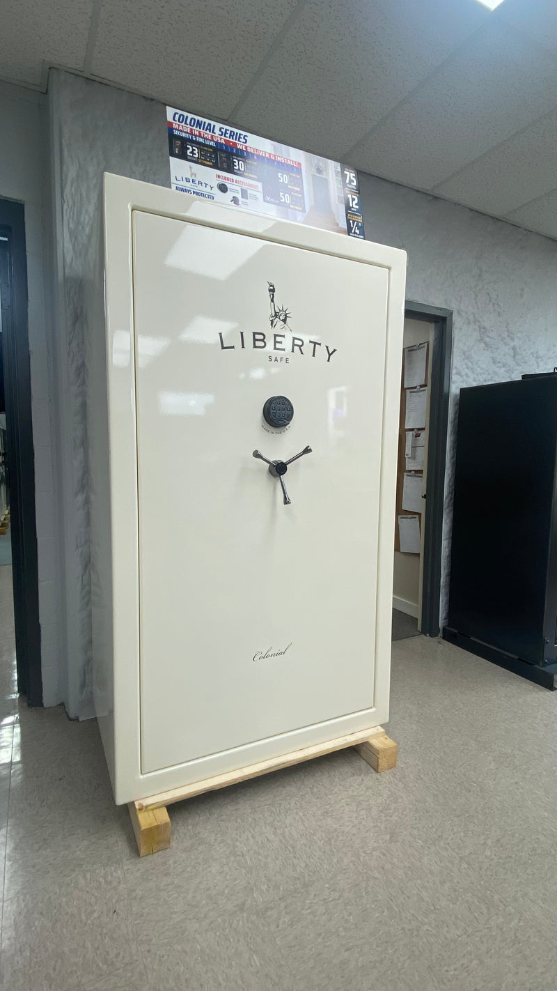 Liberty Gun Safe Colonial 50 White Gloss