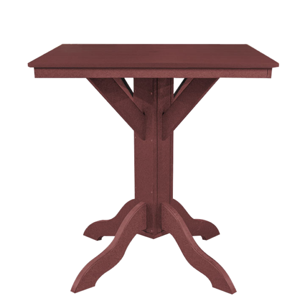 Bar Height 42″ Square Table
