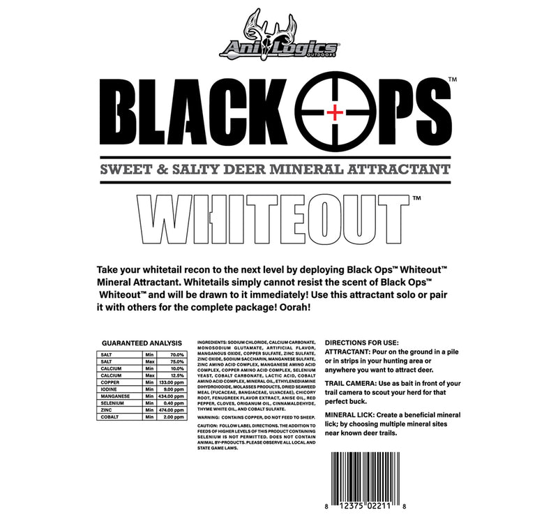 Black Ops DEER ANTHEM Whiteout
