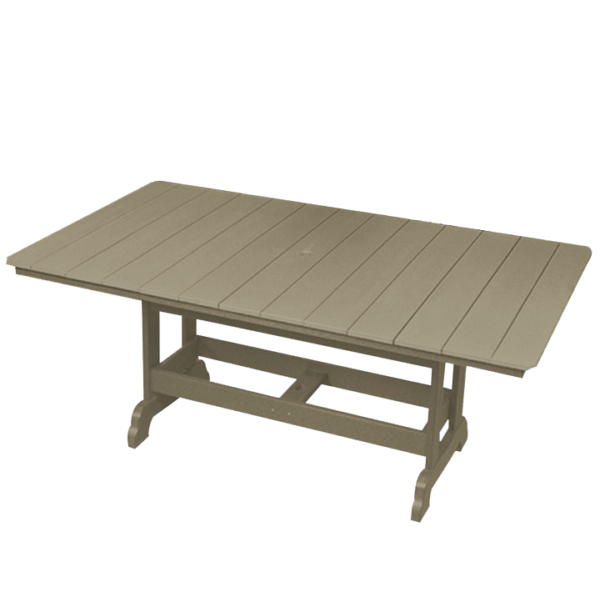 Bar Height 6′ Rectangle Table