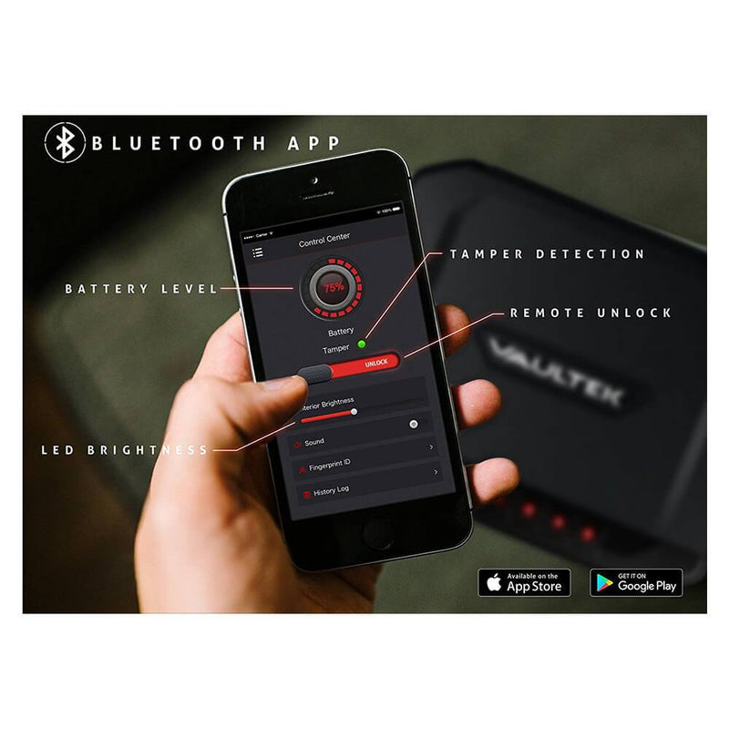 Vaultek 10 Series Biometric + Bluetooth